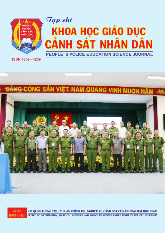 Tạp chí Khoa học giáo dục CSND số 140 - Tháng 03/2021