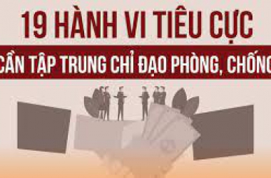 Tập trung phòng, chống 19 hành vi tiêu cực