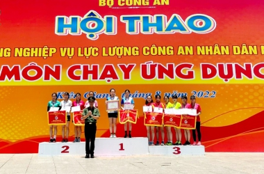 Trường Đại học CSND đạt thành tích cao tại Hội thao ứng dụng nghiệp vụ CAND năm 2022