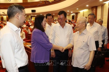 TBT Nguyễn Phú Trọng: Đấu tranh PCTN, tiêu cực ở địa phương - không trông chờ, ỷ lại