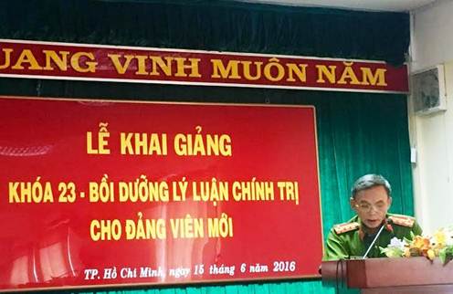 Khai giảng Khóa 23 - Bồi dưỡng lý luận chính trị cho đảng viên mới