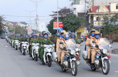 Mở cao điểm tấn công, trấn áp tội phạm, bảo đảm an ninh, trật tự Tết Nguyên đán Giáp Thìn 2024