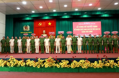 Trường Đại học CSND có thêm 1 Giáo sư, 6 Phó giáo sư