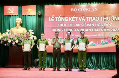 Trường Đại học CSND đạt giải nhất toàn đoàn Cuộc thi Đại sứ văn hóa đọc trong CAND năm 2022