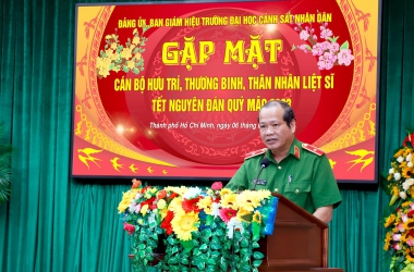 Gặp mặt cán bộ hưu trí, thương binh, gia đình liệt sỹ nhân dịp Tết Quý Mão 2023