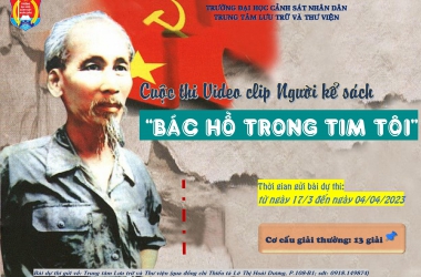 “Trường Đại học CSND với văn hóa đọc - Nhận thức - Đổi mới - Sáng tạo”