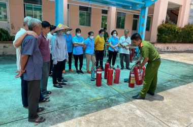 Tập huấn phòng cháy chữa tại địa điểm đào tạo Thành phố Cần Thơ