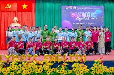 Chung kết cuộc thi Olympic Tiếng Anh năm học 2021 – 2022