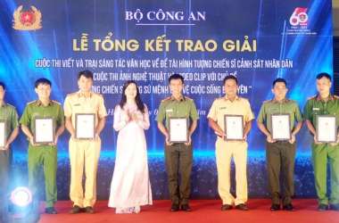 Tổng kết và trao giải thưởng các cuộc thi về đề tài hình tượng người chiến sĩ CSND