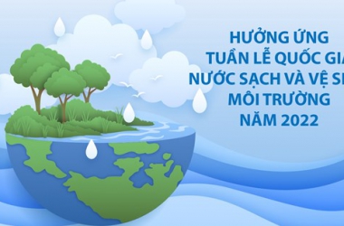 Hưởng ứng tuần lễ quốc gia nước sạch và vệ sinh môi trường năm 2022