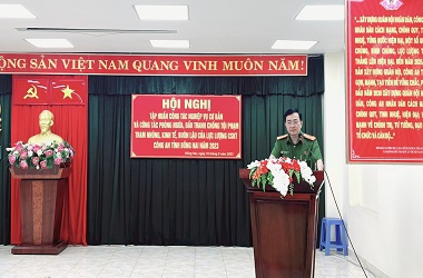 Tập huấn và trao đổi nghiệp vụ cho lực lượng Cảnh sát kinh tế, Công an tỉnh Đồng Nai