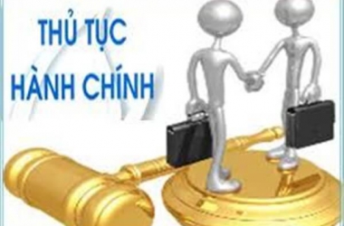 Hướng dẫn giải quyết thủ tục hành chính