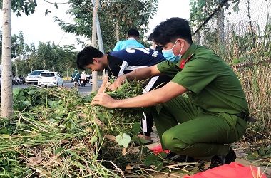 Tuổi trẻ Trường Đại học CSND học tập, thực hiện Sáu điều Bác Hồ dạy