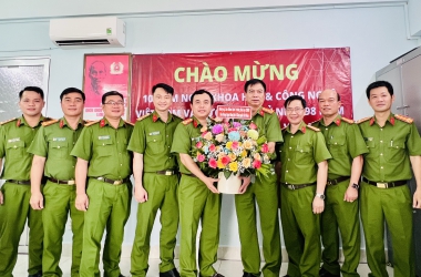 Gặp mặt cán bộ làm công tác Khoa học và Công nghệ Trường Đại học CSND