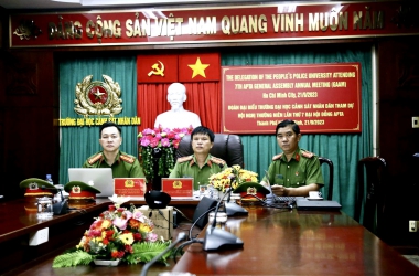 Trường Đại học CSND là thành viên chính thức của hiệp hội các cơ sở đào tạo Cảnh sát khu vực Châu Á