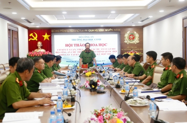 Hội thảo khoa học về Cơ sở lý luận, thực tiễn các dự án luật do Bộ Công an chủ trì soạn thảo